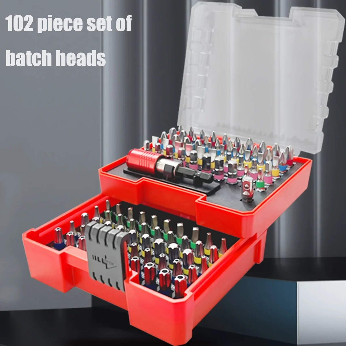 102PCS screwdriver bits set,1/4\