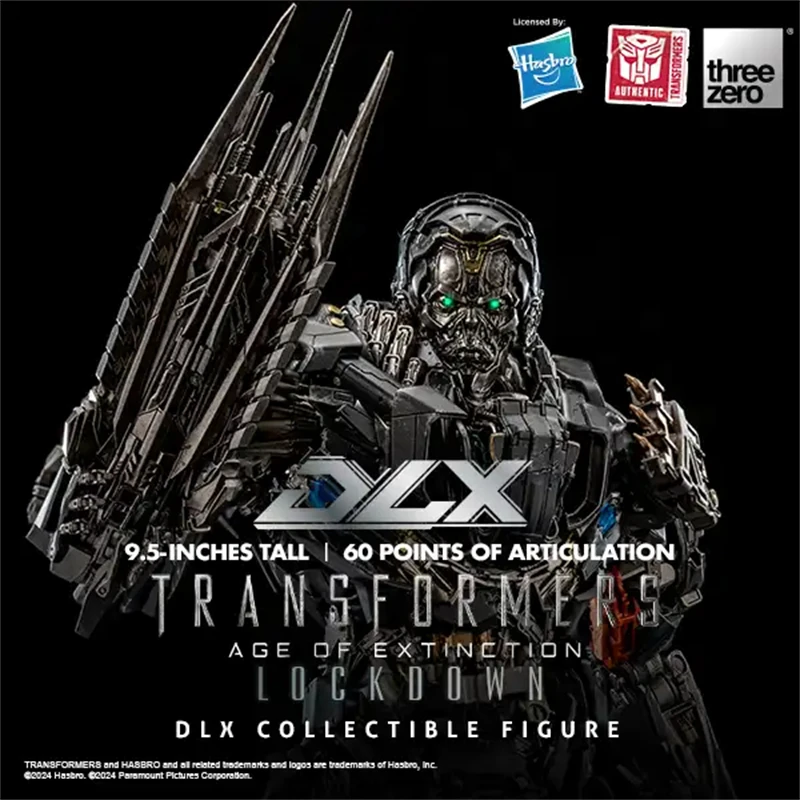 【Pre-Sale】3A Threezero DLX Transformers Age Of Extinction Lockdown Model Kit Toys Transformation Action Figure