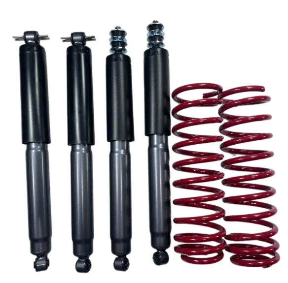 Full Set  Front and Rear Suspension Coilover Shock Absorber Fit for Jeep-Wrangler Off Road Spring Shock Absorber