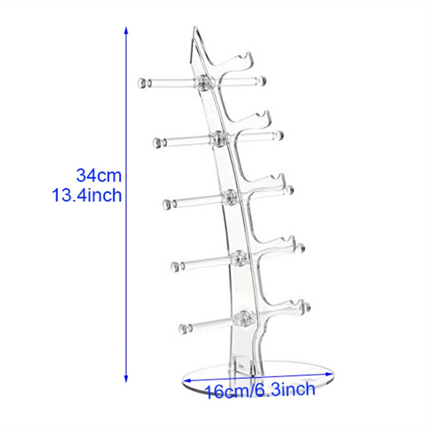 5. akrylowy stojak na okulary przeciwsłoneczne stojak na okulary uchwyt do przechowywania organizer na okulary jubilerskie wyświetlacz na sprzedaż