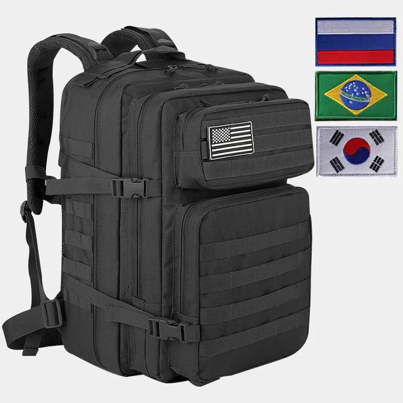 900D 45L Camping Backpack Large Bag 3 Day Tactical Travel Men's Hiking Shoulder Bags Outdoor Climbing Trekking Men Bag