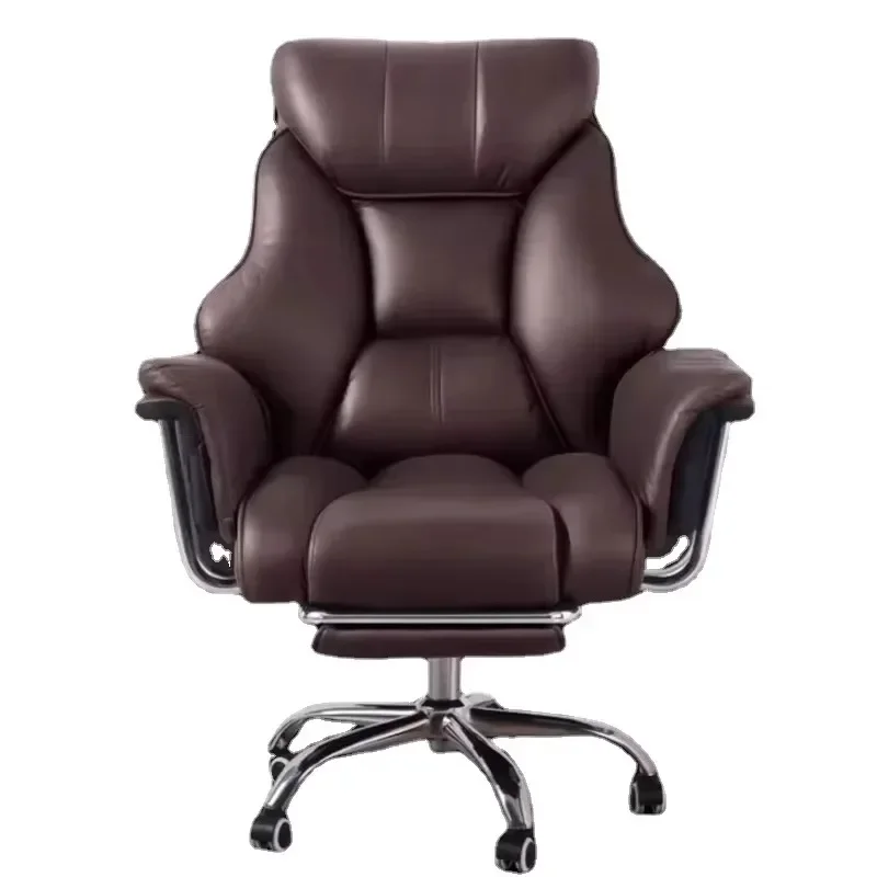 

Fancy Armpad Back Support Office Chair Luxairy Footrest Designer Ergonomic Office Chair Comfy High Back Cadeiras Salon Furniture