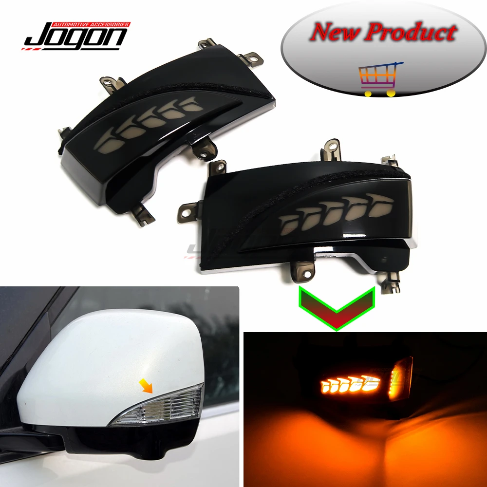 LED Dynamic Turn Signal Light Side Mirror Indicator Sequential Blinker For Nissan Patrol Y62 Quest RE52 2012-2018 Armada 2016-18