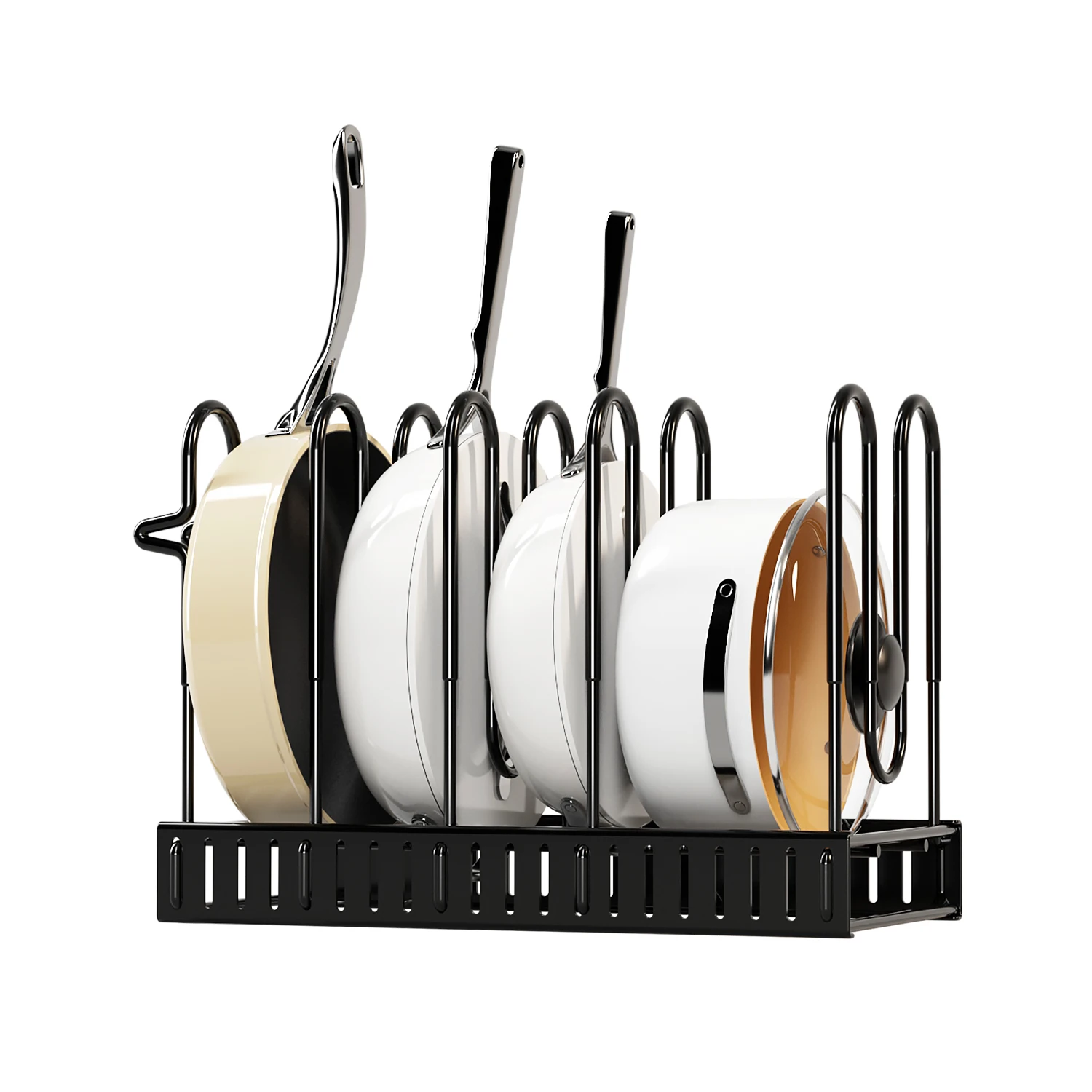 New Trend Very Good Price Wholesale Popular Pots and Pans Storage Rack