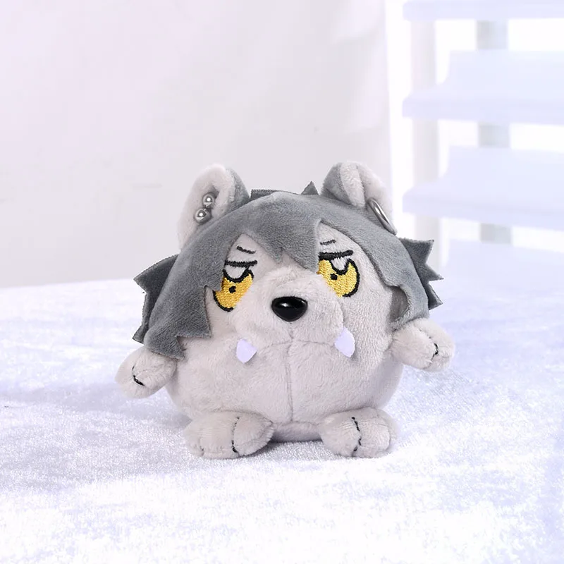 

Ensemblestars Ogami Koga Wolf Couple Pendant Soft Stuffed Plush Toys Exquisite Kawaii Schoolbag Decoration Presents for Friends