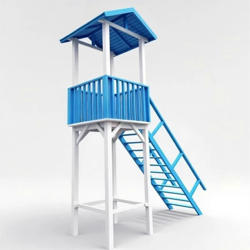 

View platform Beach clock in resort Decorative lookout cabins