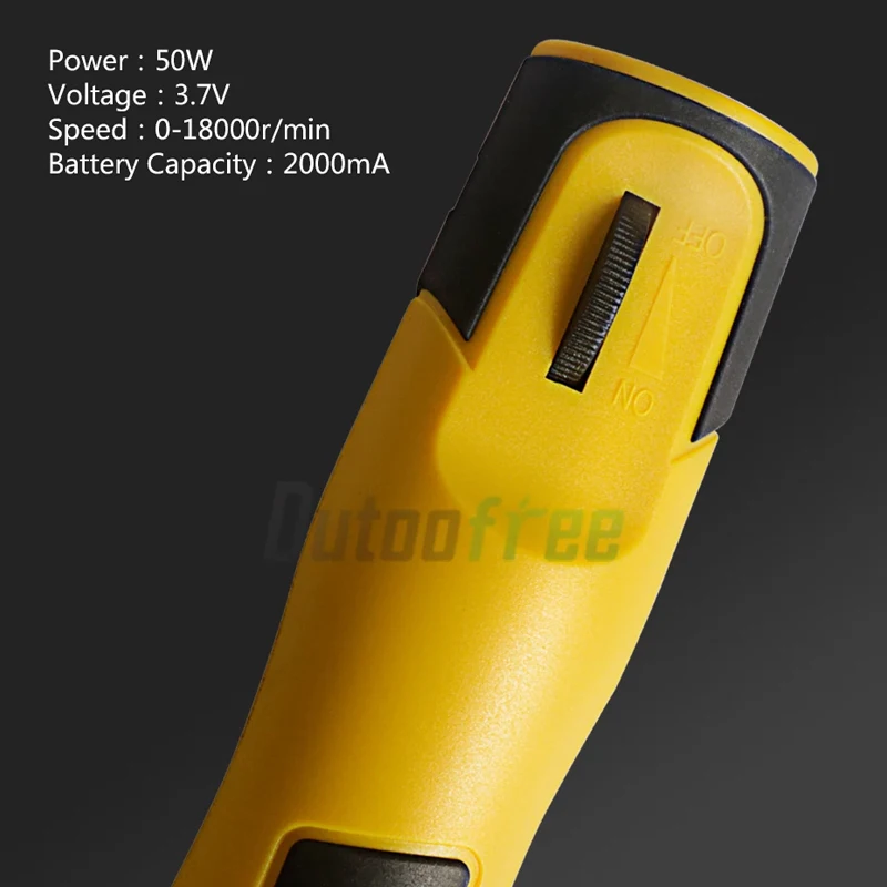 50W USB Cordless Rotary Tool Kit Woodworking Engraving Pen DIY For Jewelry Metal Glass Mini Wireless Drill 0-18000rpm