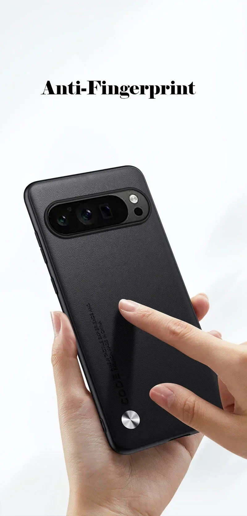 Luxuriöse Leder-Handyhülle für Google Pixel 10A 10 11 XL 9A 9 Pro 8Pro 7 6 Pro 8A 7A 5A 4 Schlichte Hautfreundliche Stoßfeste Weiche Rückseiten-Abdeckung – Detail 5