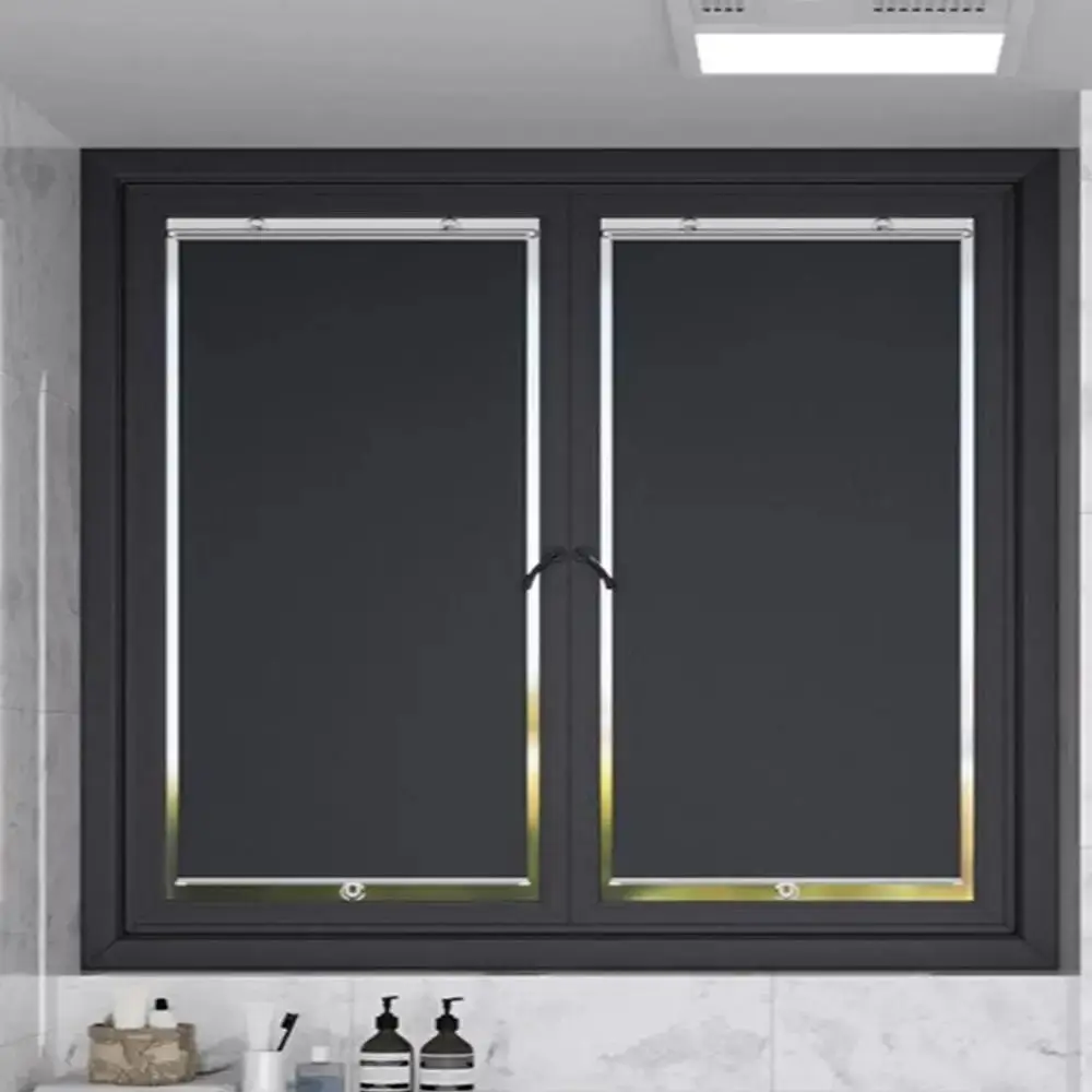 Shutter Retractable Roller Blinds Black With Suction Cup Roller Shades Portable Blackout Curtains Car