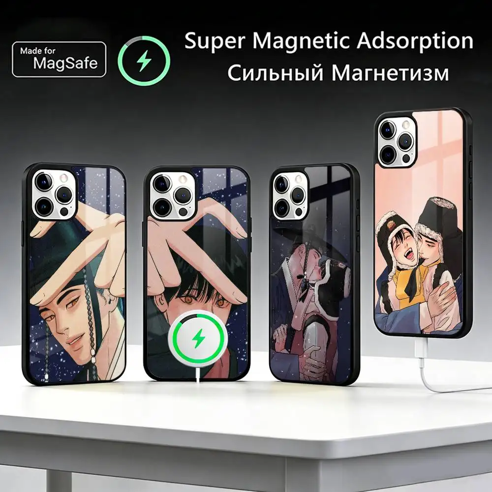 

N-Nakyum S-Seungho POTN Phone Case For iPhone17,16,15,14,13,12,11 Plus,Pro Max For Magsafe Wireless Charging