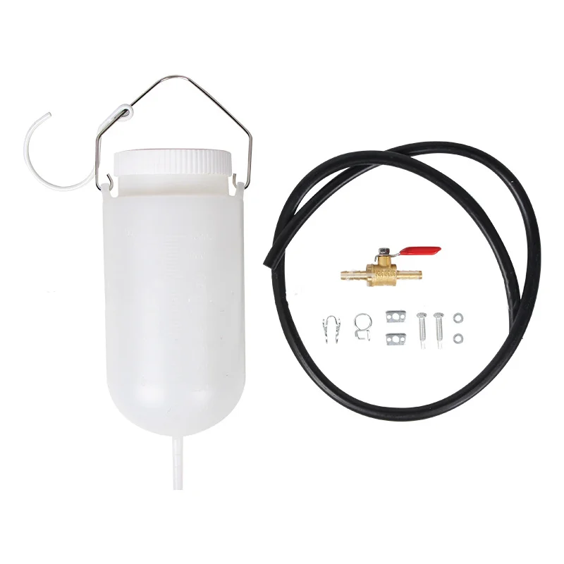 High Quality Motorcycle 4 Litre Auxiliary Fuel Tank Carb Gas Tanks With Hose Clips Balancing Tool Replacement Accessories