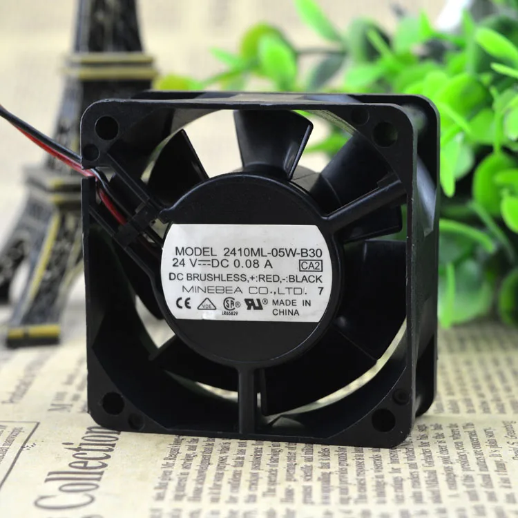 

ORIGINAL 6025 6CM 2410ML-05W-B30 24V 0.08A INVERTER COOLING FAN