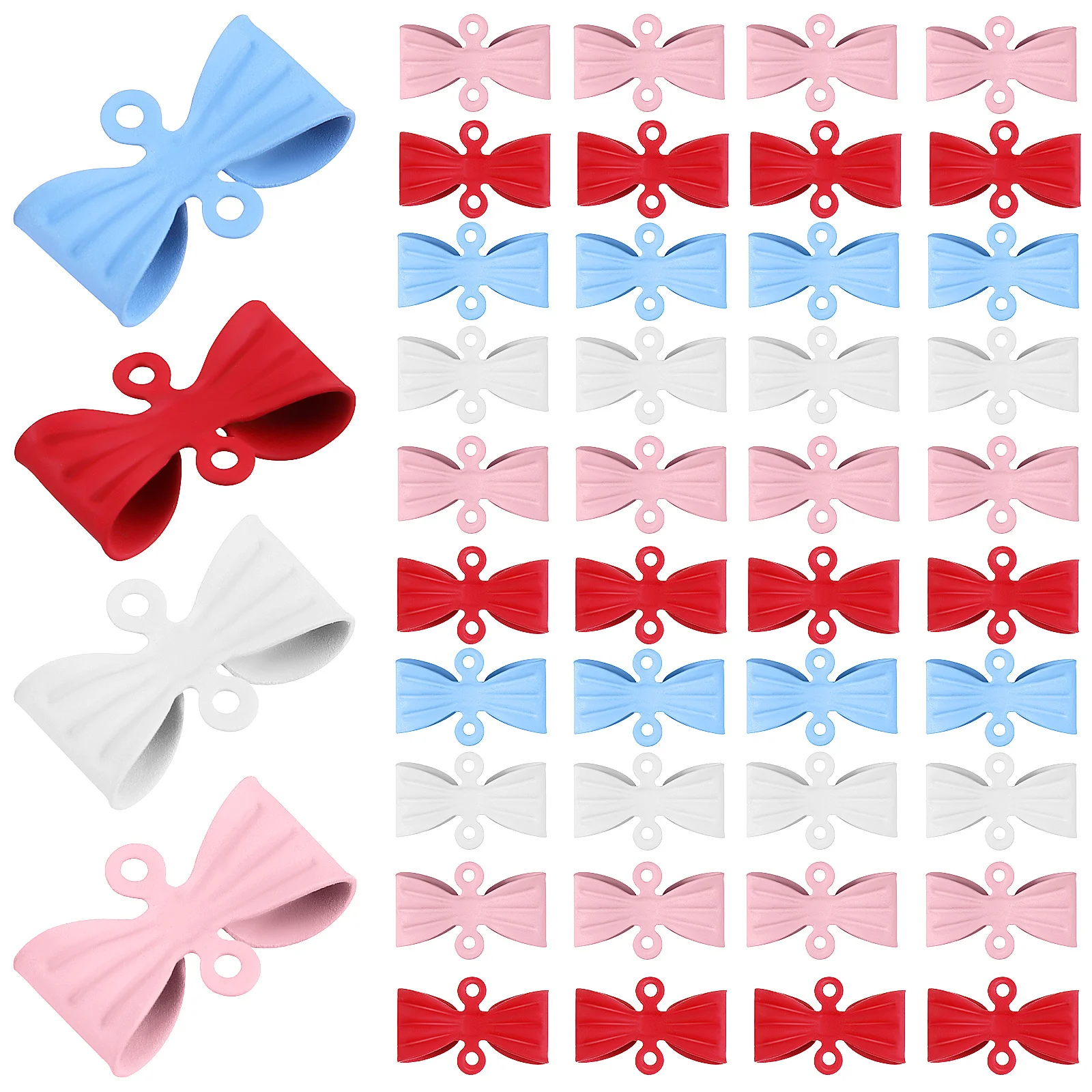 

40Pcs Wide Applicability Charms for Jewelry Making DIY Pendant Charms Necklace Earrings Hair Clips Craft Ornaments