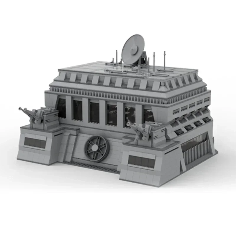 Star Movie Series Moc Building Bricks Military Base Facade Model Building Technology Modular Blocks Construstion Toy Gifts