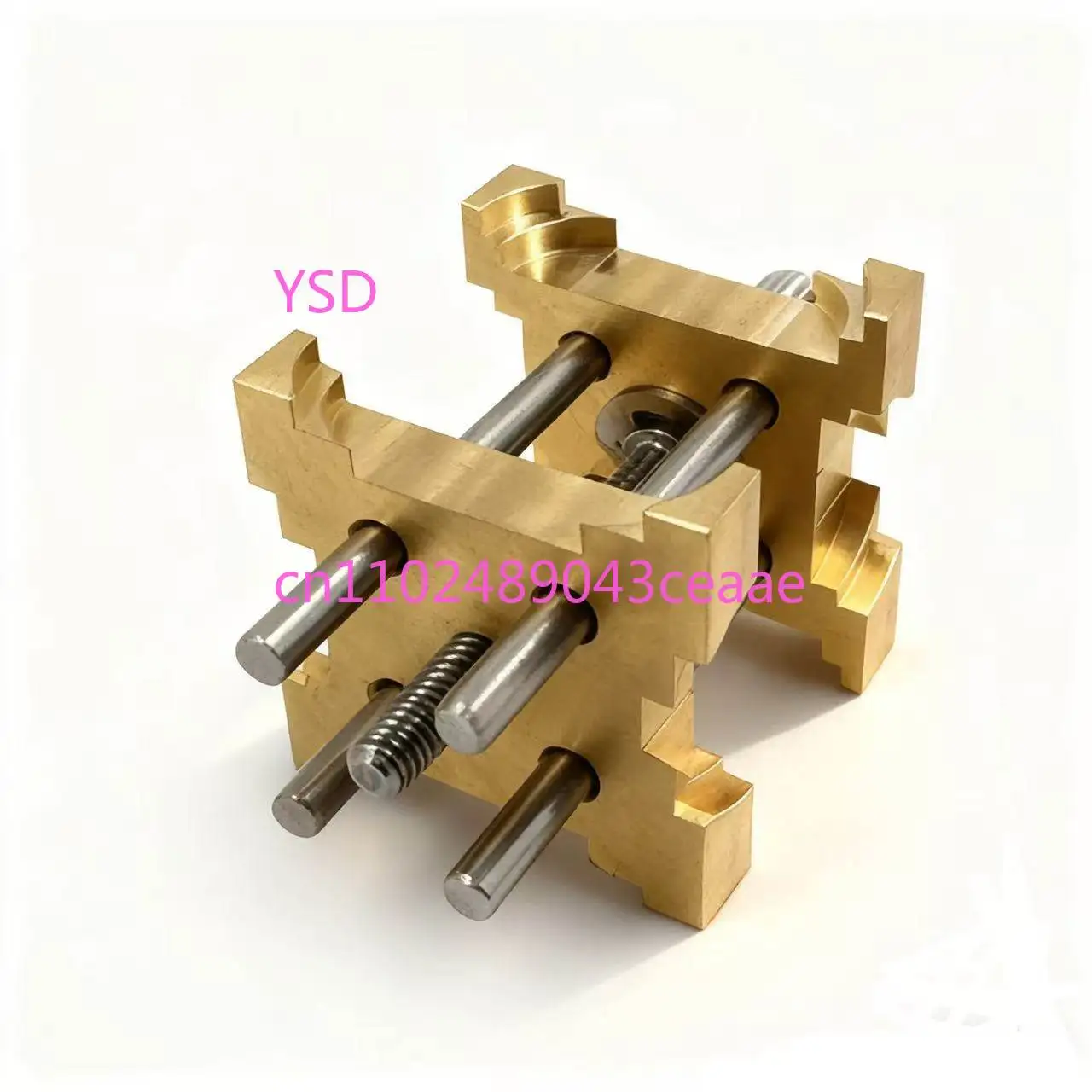 

Инструмент для ремонта часов, четырехсторонний держатель механизма из чистой меди, держатель часового механизма, держатель для часов, медный держатель.