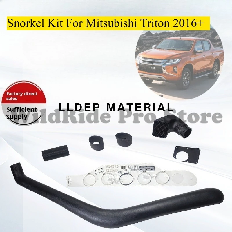 

For Mitsubishi Triton 2016+ Snorkel Kit Waterproof Air Intake Off-Road 4x4 Pickup Wading Upgrade