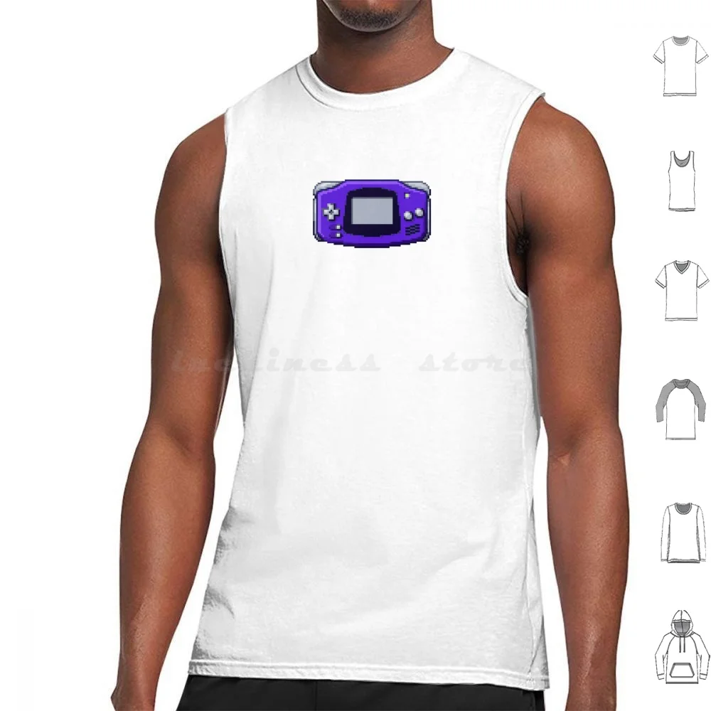 

Sprite Tank Tops Print Cotton Gameboy Gameboy Advance Gaming Advance Video Games Game Retro Gamer Games Video Game Pixel