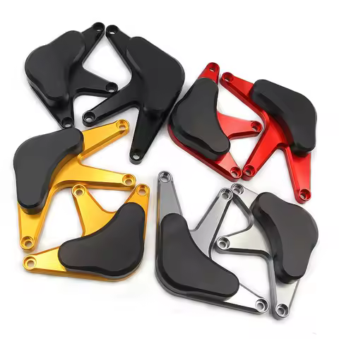 CBR 1000 RR Motorcycle Engine Cover CBR 1000RR 08-18 Modified CNC Aluminum Alloy Engine Drop Fast Protection Block Drop Rubber