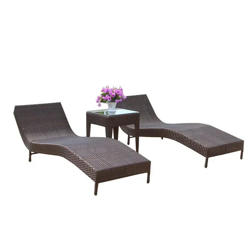 

Outdoor rattan chair, bed swimming pool, beach chair, swimming pool, lounge chair furniture