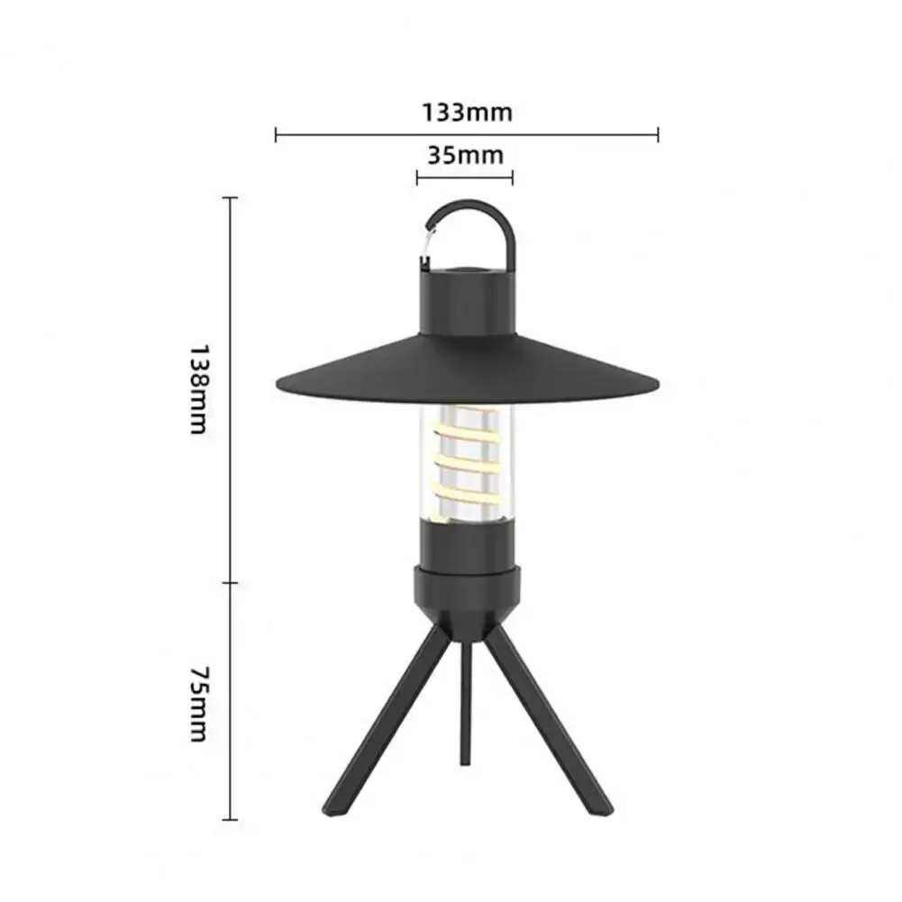 Safe Camping Light Super Bright Led Camping Lantern for Hiking Fishing Emergencies Dimmable Waterproof Rechargeable Tent Light