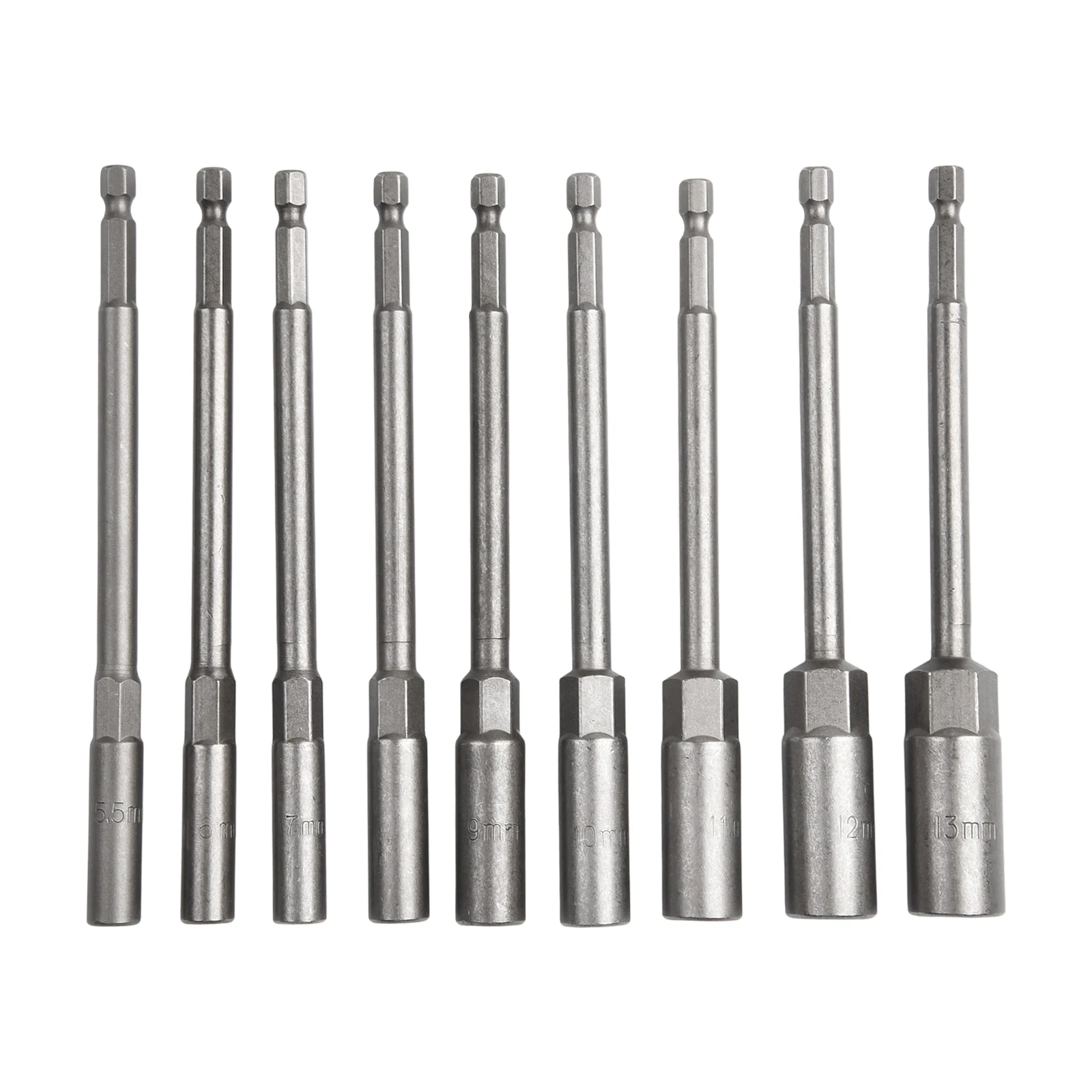 

15pcs Screwdriver Accessories Set 150mm Length Hex Socket Sleeve 15 Pcs Set 30mm Hole Depth Electric Drill Adapter