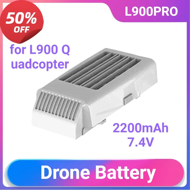 

Drone Battery for L900 Quadcopter Accessories L900 PRO Rechargeable Batteries Packs L900 Quadcopter Accessories 2200mAh 7.4V