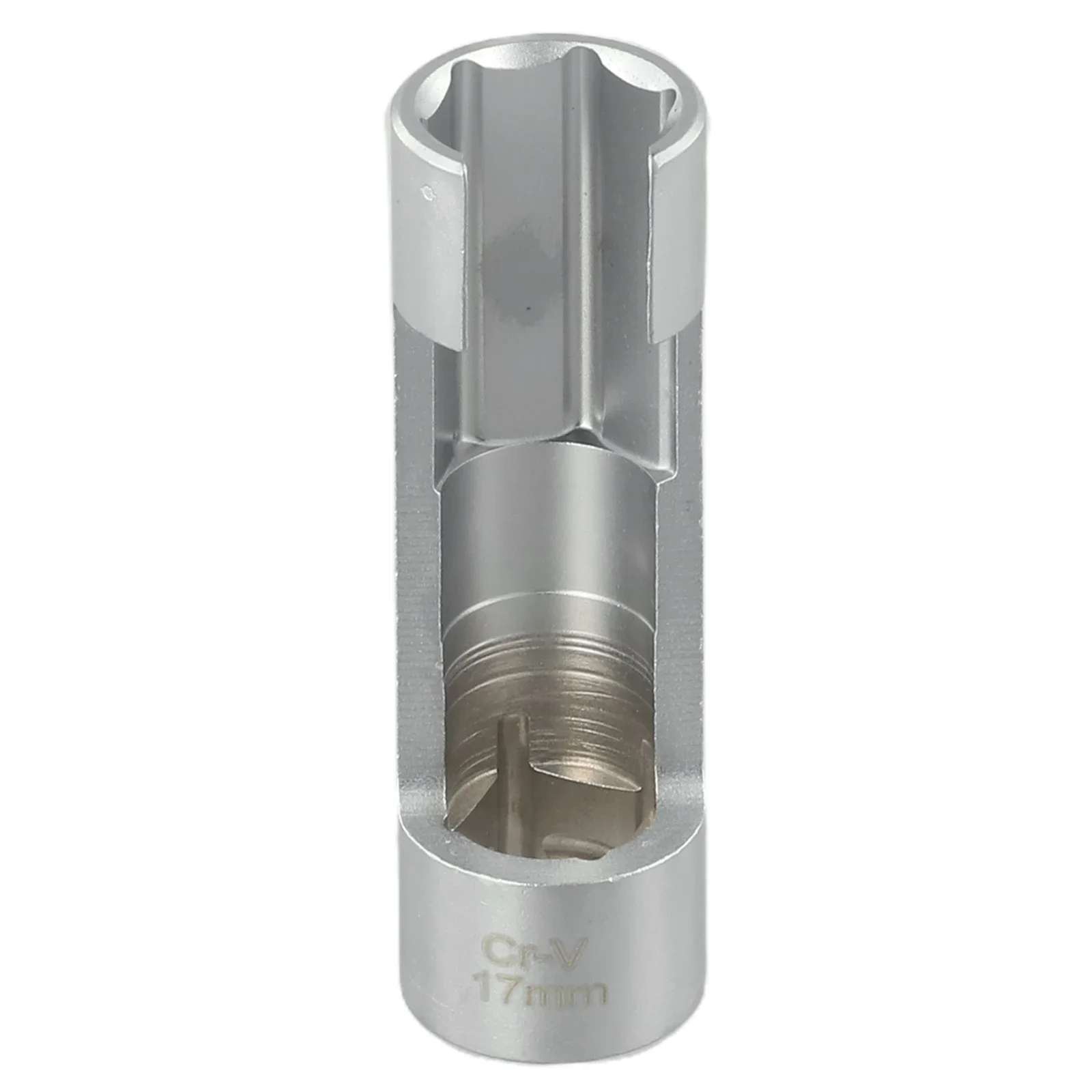 Imagem -02 - Tubo Injetor de Combustível Diesel Soquete Hexagonal Abertura Remoção Manga Sensor Oxigênio Chave para Tubulação Sensores Térmicos 1pc 17 19 mm