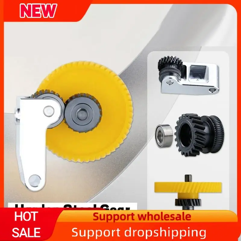 

Superb Upgrade Hardened Steel Extruder Gear Assembly For Bambu Lab P1S P1P X1 Carbon X1C 3D Printer Parts Yellow+Silver