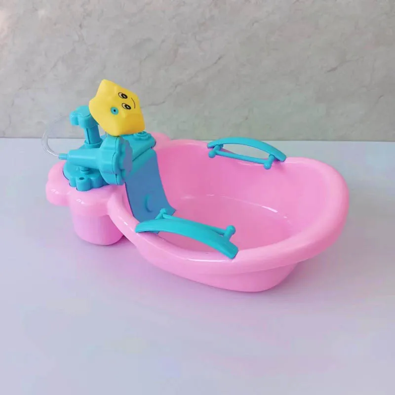 

Детская имитация куклы-принцессы, ванна, мебель, игрушечные аксессуары, забавная кукла, водный пресс, спрей, маленькая ванна, игровой домик, игрушка