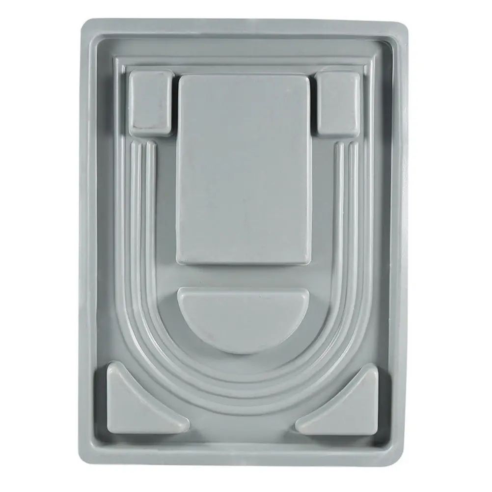 

Jewelry Making Board Bead Organizer Tray for Necklace DIY Projects Non-Slip Craft Design Plate Compact Beading Tool