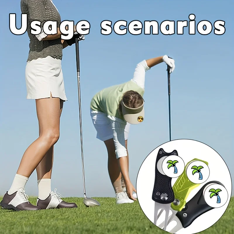 golf ball stamp golf marker Magnetic golf ball markers and stylish hat clips enhance your gaming skills