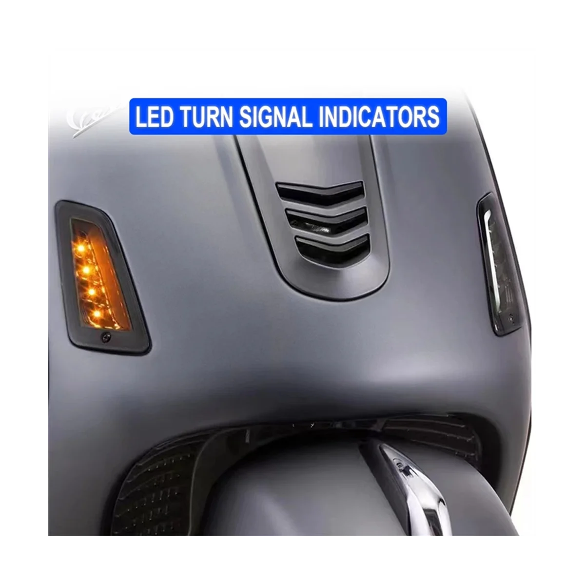 Motorcycle LED Front Turn Signal Light Tail Light for Vespa GTS300 GTS250 GTS150 GTV250 GTV300