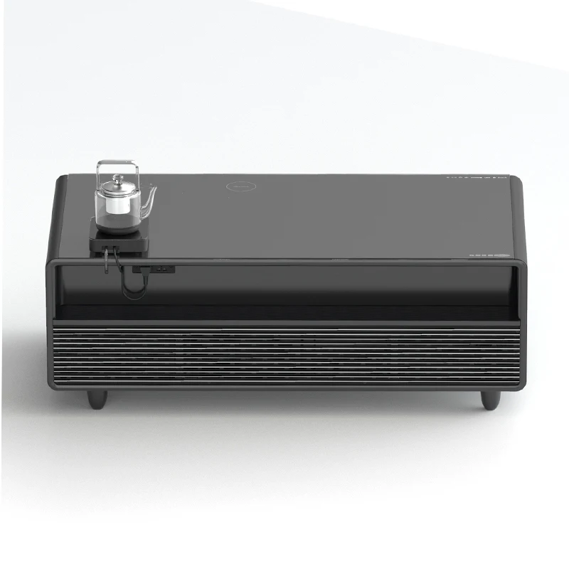 ホテルのワインクーラーと音楽スピーカー電話充電可能スマートテーブル冷蔵庫リビングルームの家具