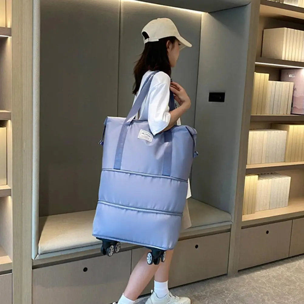 

Large Capacity Travel Business Suitcase With Universal Wheels Waterproof Expandable Design For Long Distance Trip R8i9
