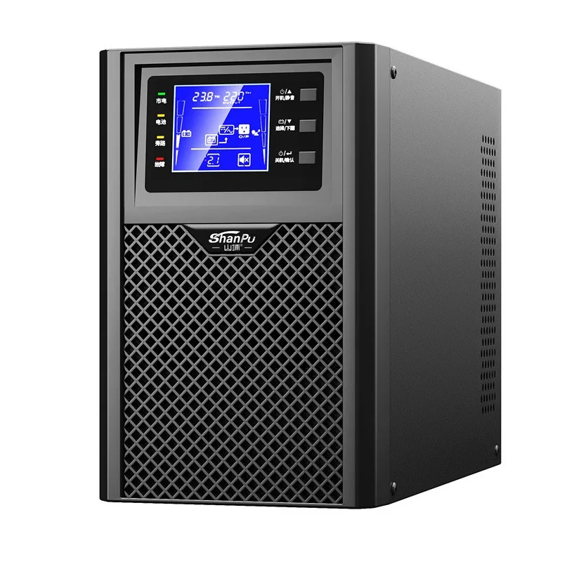 

2000VA 1800W Shanpu UPS Pure Sine Wave Input And Output 220v Online UPS Power Supply UPS 2kva