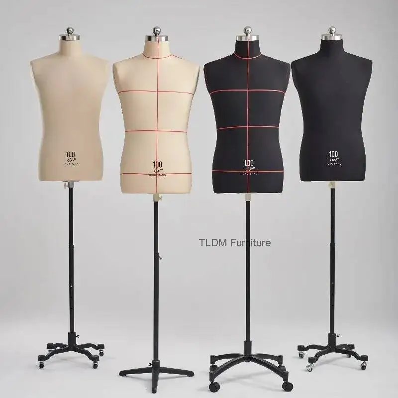 

for Bust National Tailor College Standard Mannequins Can Men's Clothing Pin Sewing Design Male Model Teaching Props FYMQ