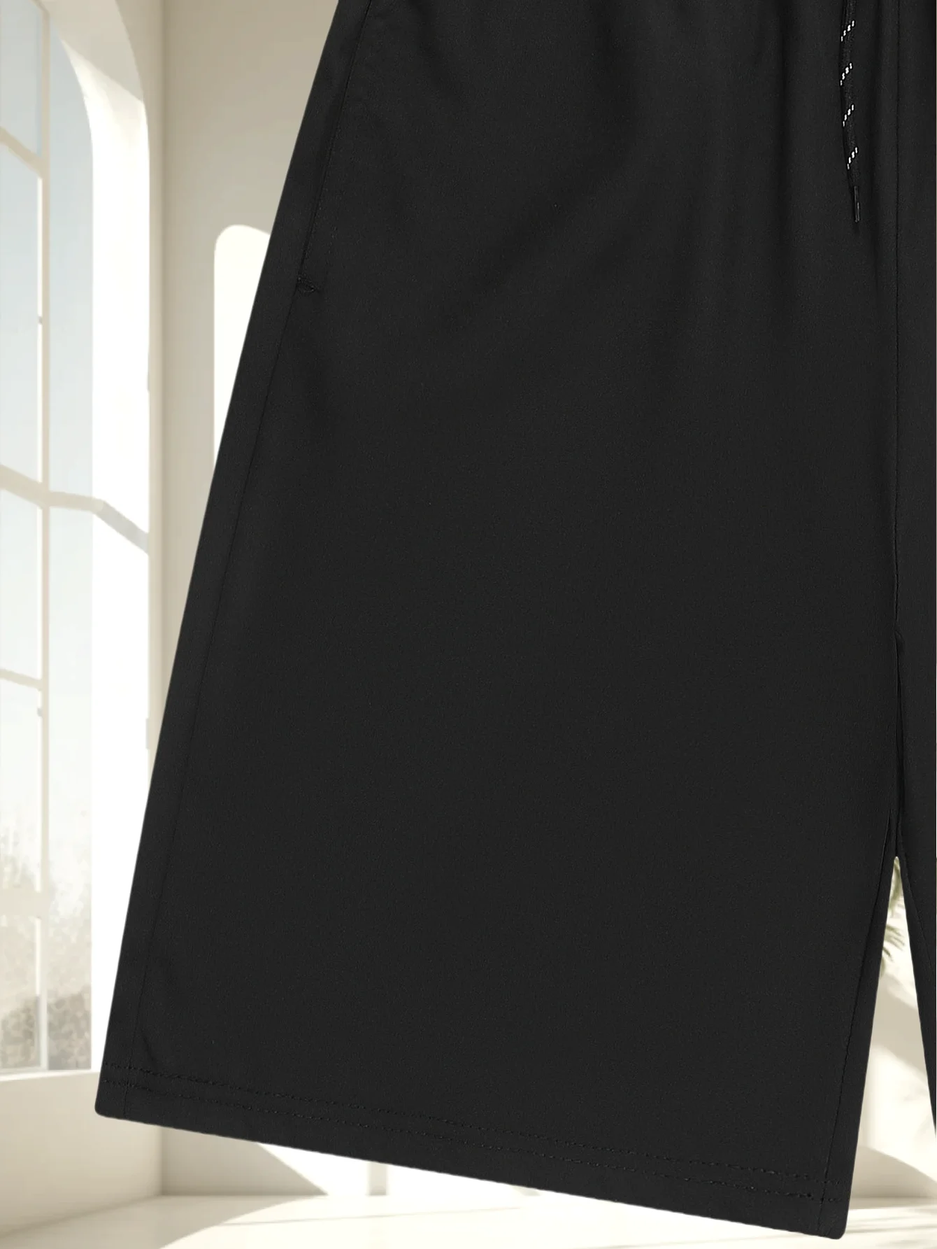 Men's beach pants, quick drying pants, men's shorts, breathable and waterproof sports casual pants, shorts