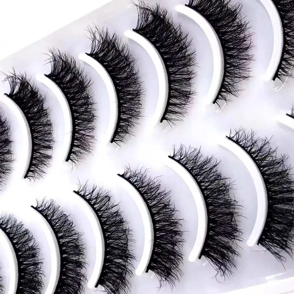 33 Stile 10/50/100 Scatole 10 Paia Naturale 3D Visone Ciglia Finte Trucco Ciglia Finte False Cils Make Up Strumenti di Bellezza All'ingrosso