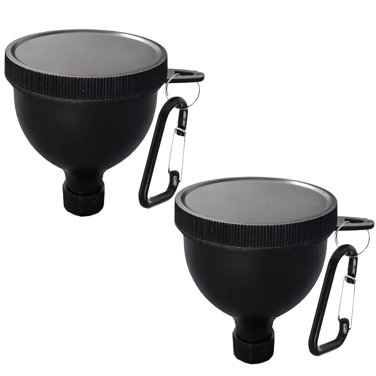 Suporte para proteína em pó de 50 ml, mini funil com chaveiro e argola para chaves, adequado pa