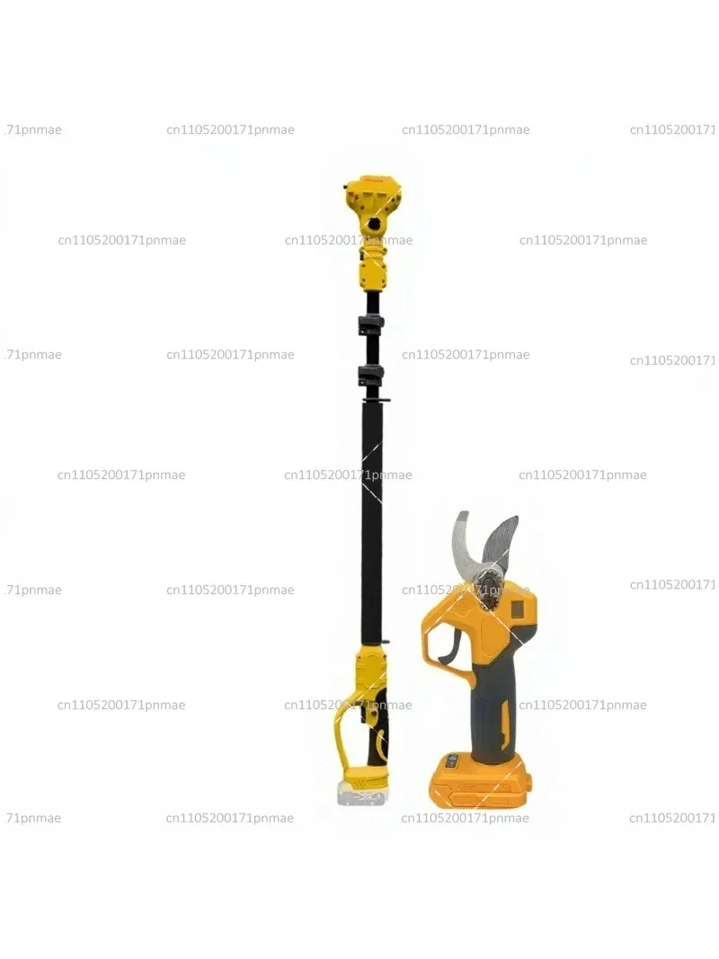 Professional Cordless Pruning Shears, Brushless Lithium Battery Powered Branch Saw, Extended Reach Tree Trimmer for Garden