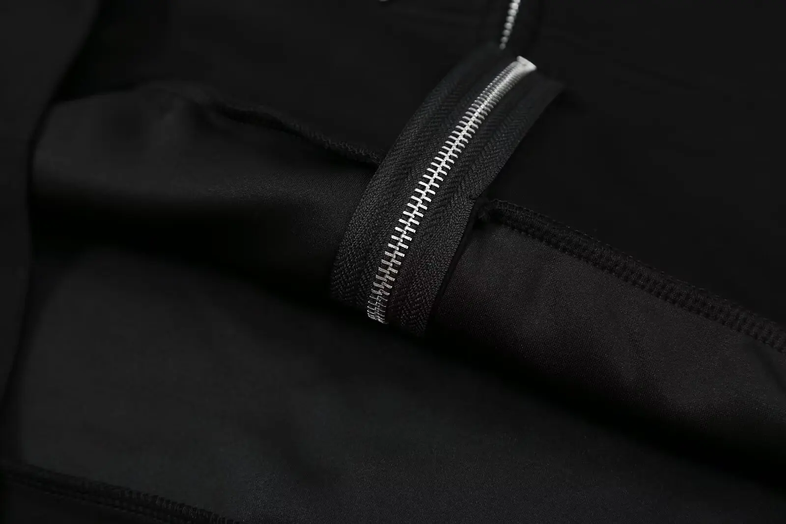 BSAY 2026 Damen 2-Teiliges Trainingsanzug-Set mit Reißverschluss-Kapuzenpullover, Kurzem Sweatshirt und Weiten Hosen mit Kordelzug, Lässige Sportliche Kombination – Detail 25