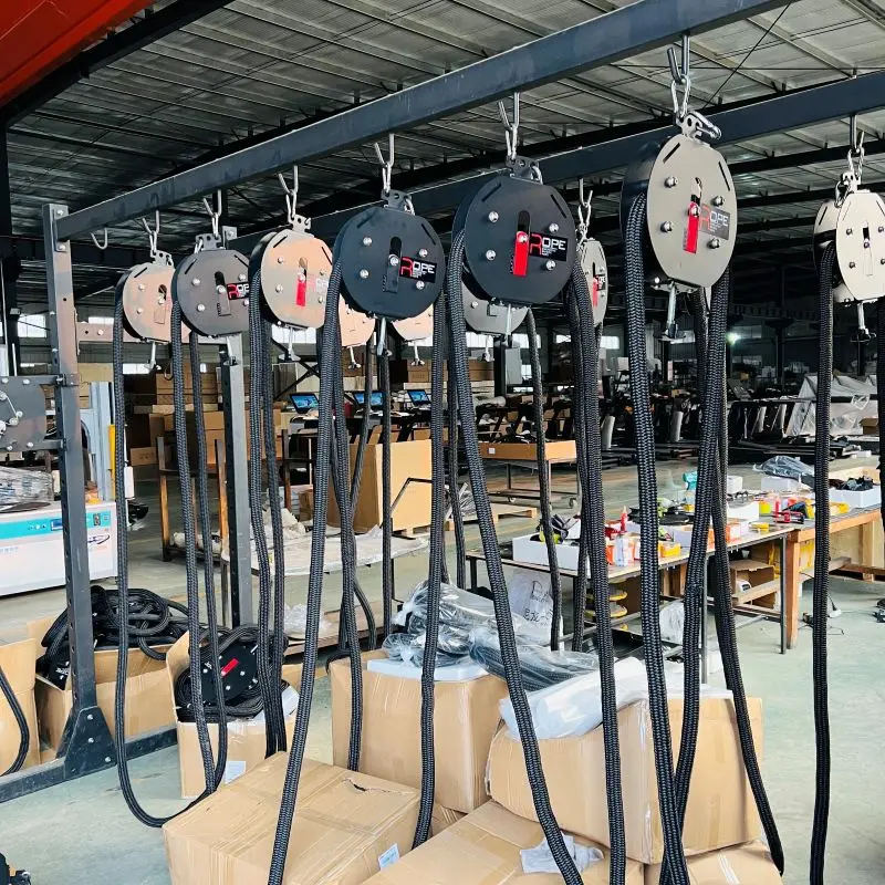 Suspended  Climbing Machine Upper Limb Strength  Puller Household and Commercial Private Teaching Room Rope Puller Gym Equipment