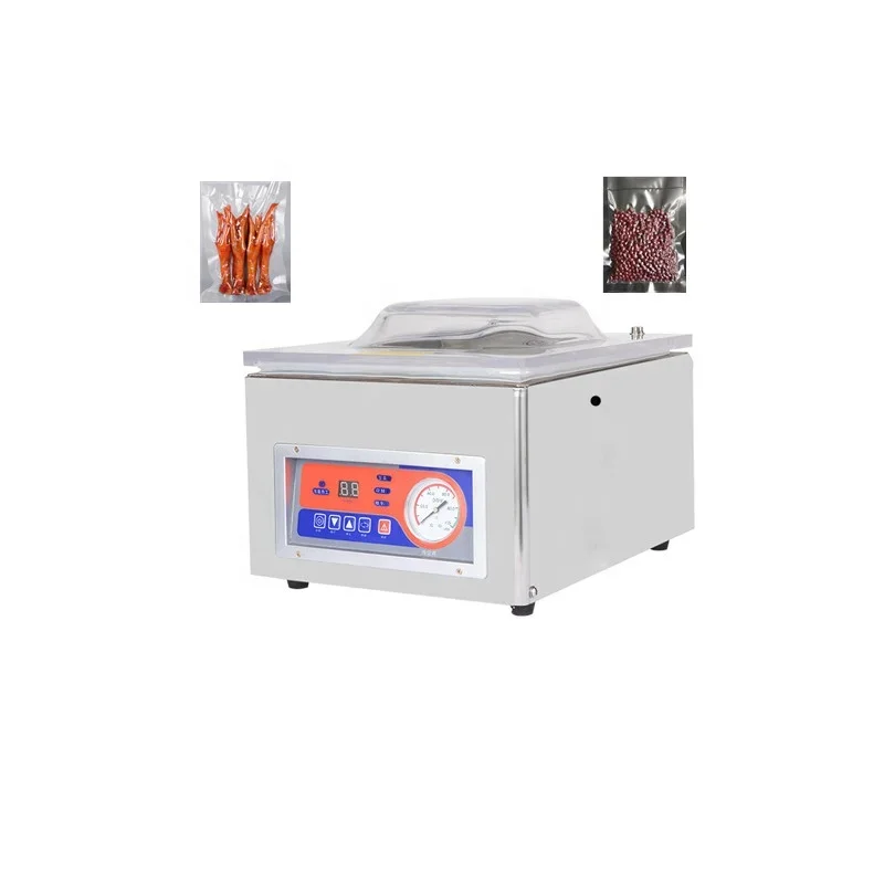 High Efficiency 410*320*290mm Meat Vacuum Packing Machine With Delicatessen