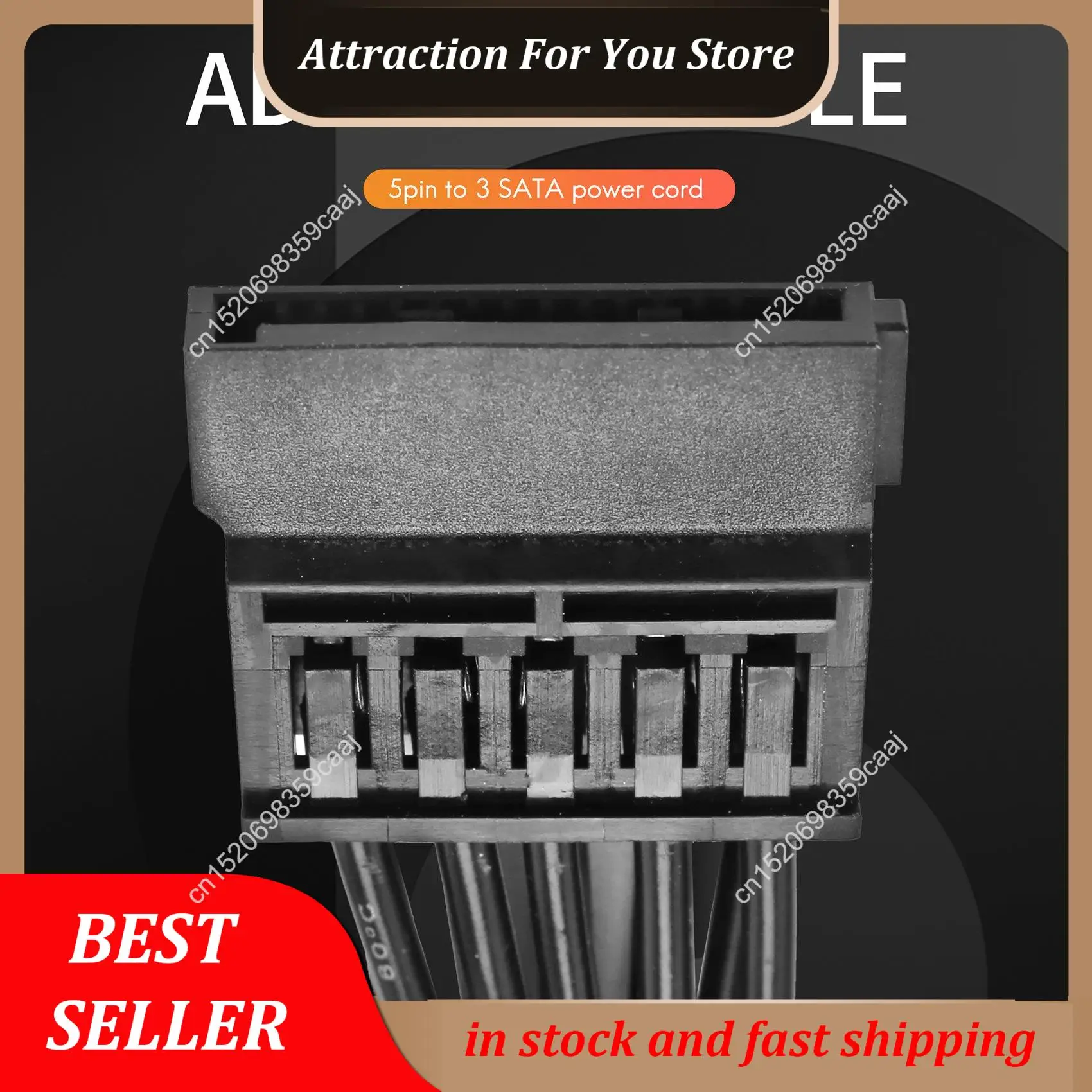 حار بيع 5 دبوس إلى 3 SATA القرص الصلب HDD كابل الطاقة فقط ل برودة ماستر V550 V650 V750 V850 V1000 V1000 وحدات إمدادات الطاقة