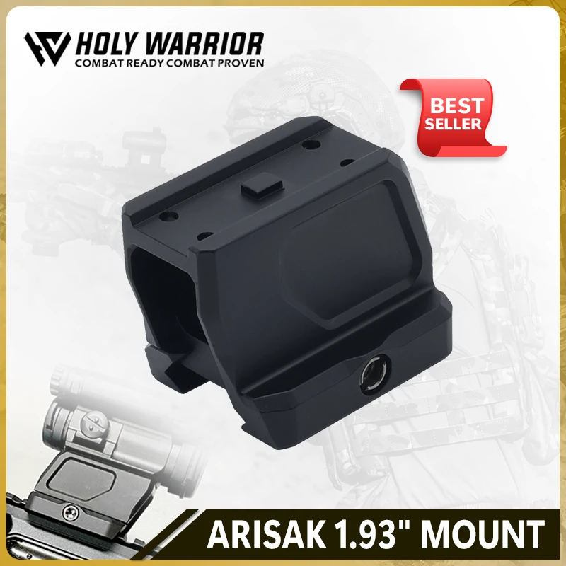 

Holy Warrior Tactical Arisak 1.93" Centerline Height Red Dot Mount Designed for For M5/M5S/ROMEO5/HS503/515/530