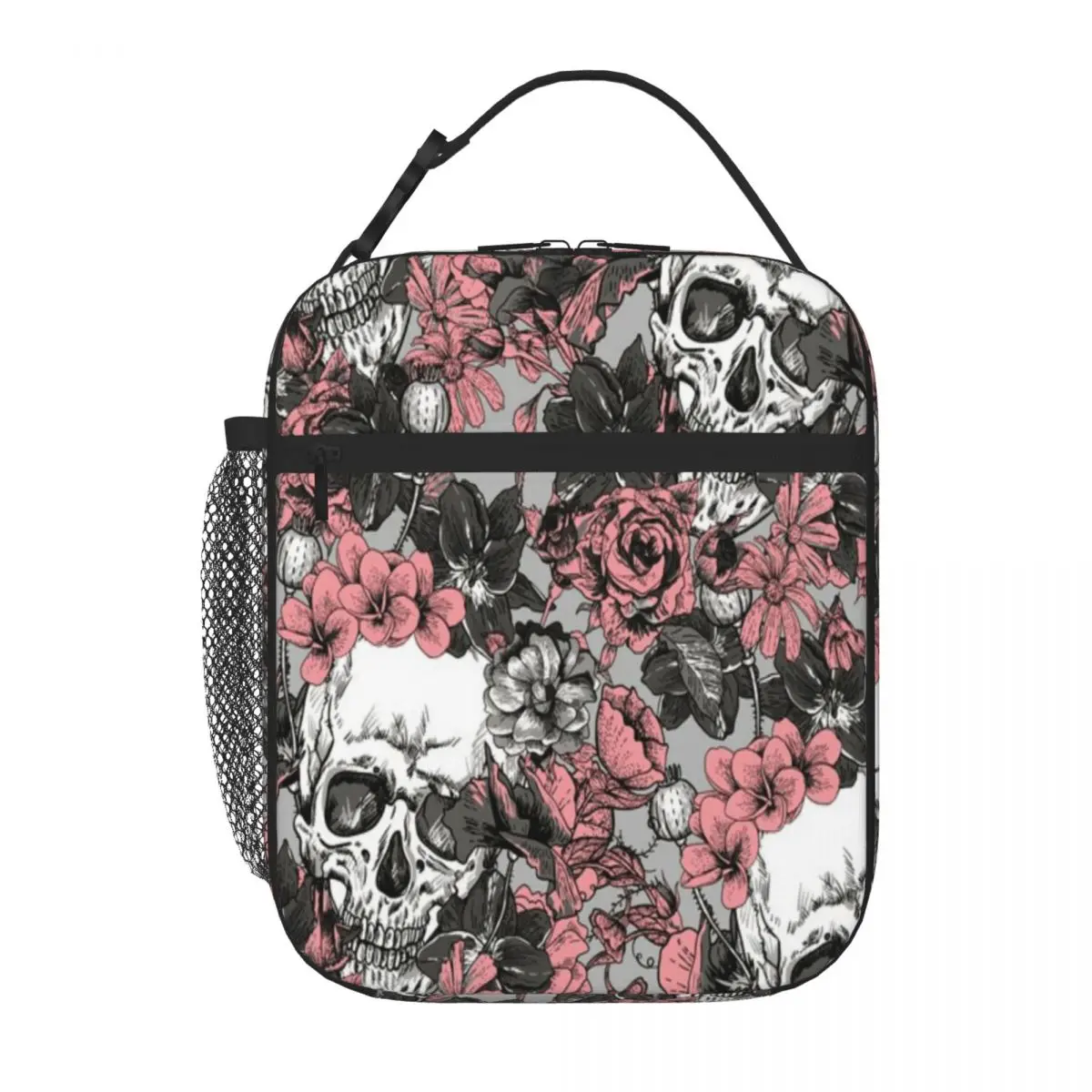 Hot Sale SKULLS 2 Animal Face Lunch Bag Middle School Commuter Lunch Bag