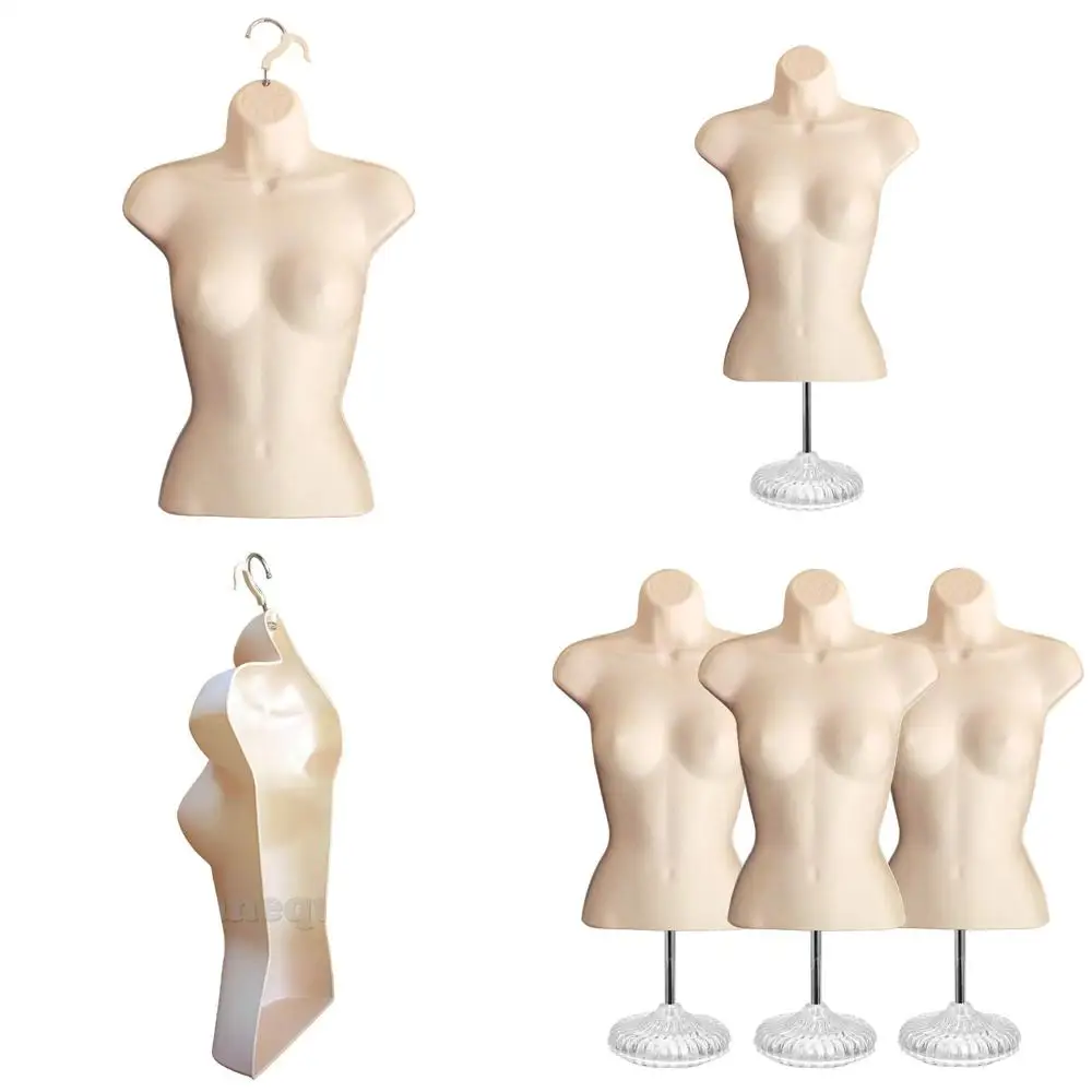 

Hollow Back Mannequin Set with Acrylic Stand and Metal Pole, S-M Sizes (3)