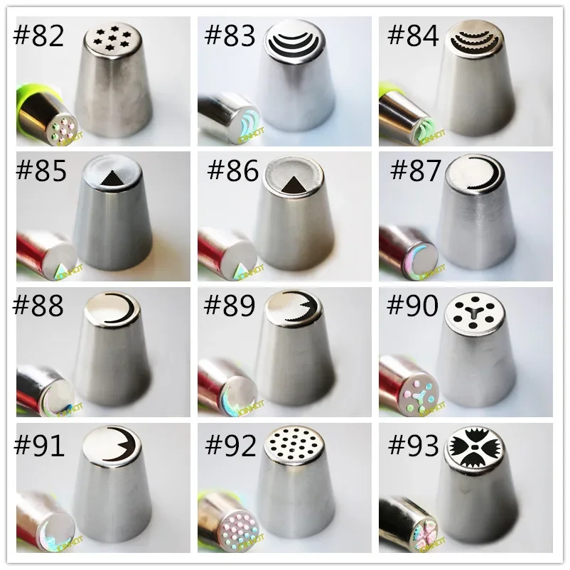 32 designs for choose  russian tulip nozzles russian nozzles tips icing piping cake nozzles decoration tools