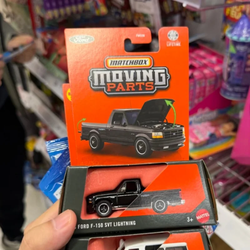 Camioneta Ford F150 Svt Lightning de Matchbox 1994 con Piezas Móviles, FWD28, Puertas Abatibles, Camioneta Coleccionable de Metal para Adultos Coleccionistas