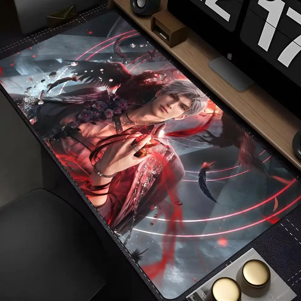 

Love and Deep Space Sylus Games Mouse Pad Mouse Pad Gaming Accessories Office Gamer Keyboard Desk Mat Non-Slip Laptop Mouse pad